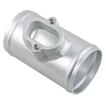 Universal Argint Aluminiu 70mm MAF Senzorul de Debit de Aer Adaptor de Montare Tub de Înlocuire