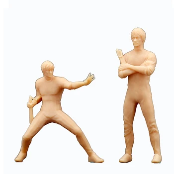 1:64 Kung Fu Star Clasic De Acțiune Cu Bruce Lee Model În Miniatură Nisip De Masă Negativ Scena Trebuie Să Fie De Culoare De Unul Singur