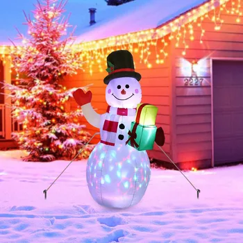 1,8 m Gonflabile Moș Crăciun în aer Liber Ornamente de Lumină LED-uri de Crăciun de Anul Nou 2022 Acasă Party Magazin Curte Decoratiuni de Gradina