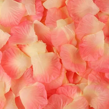 100piesă/lot 5*5cm Flori Artificiale de Simulare Petale de Trandafir Decoratiuni Nunta Cameră Căsătorie Floare Trandafir
