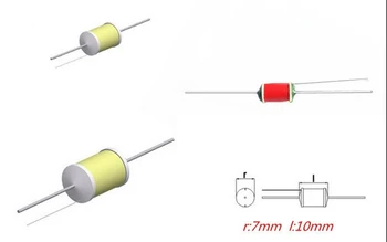 10buc Declanșare Bobină cu cablu pentru bliț tub de lumină 7*10mm TC-36