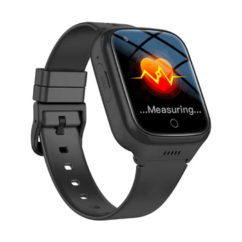 2021 Ceas Inteligent Bărbați Vârstnicul Impermeabil Heart Rate Monitor de Presiune sanguina Două sensuri de Apel care se Încadrează Alarmă GPS Android SIM Telefon Ceas