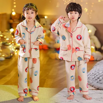 2021 Iarna Homewear Moda Bumbac Baietel Seturi De Haine Pentru Fete De Îmbrăcăminte Copilul Costum De Iarna Pentru Copii De 3-10 Ani