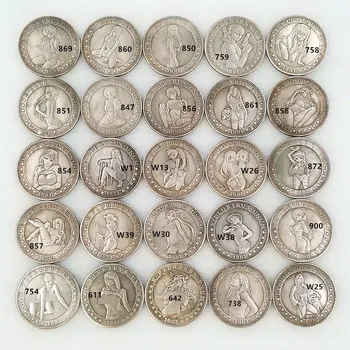 25 American Rangers Monede Comemorative Moderne Fata Sexy Moneda Cadou Lucky Coin Stil