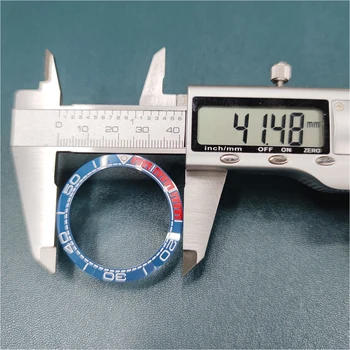 41.5 mm bezel ceramica încrustat bezel accesorii potrivite pentru 44mm ceasul cazul accesorii