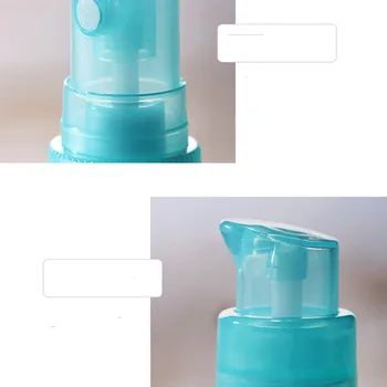 6PCS de Călătorie Mini Set Gol de Presă Sticle de Spray Lichid, Sampon, Parfum Oală Portabil Sampon de Stocare Machiaj Container de unică folosință