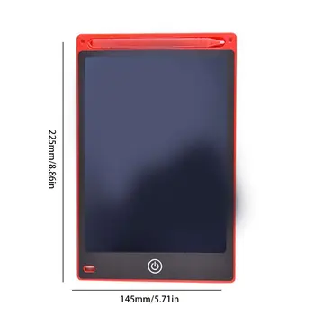 8.5 Inch, Portabil Smart LCD tăbliță de Scris Electronice Notepad Grafica de Desen scris de mână Pad placă Cu CR2020 Baterie Buton