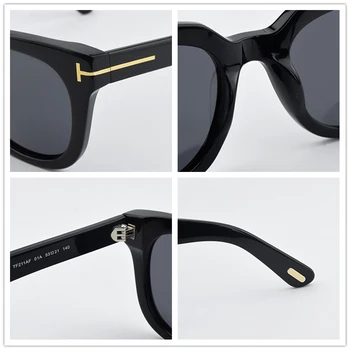 Brand de lux ochelari de Soare Polarizat Bărbați 2021 Retro Oglindă Pătrat ochelari de Soare Vintage Anti-Orbire permis de Ochelari de Soare Pentru Barbati TF211