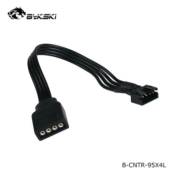 Bykski 12V 4PIN Cablu de Sincronizare,Apa de Răcire a Bloca Lumina Pentru MSI ,ASUS Placa de baza de Control de 12v 4pin Cablu ,AURA ,10cm ,B-CNTR-95X4L