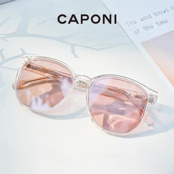 CAPONI ochelari de Soare Femei Designer de Moda 2021 Brand de Lux Elegante, Ochelari de Înaltă Calitate Nailon Material Lentile de Ochelari de Soare CP6203