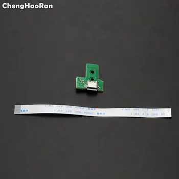 ChengHaoRan JDS-001 JDS-011 JDS-030 JDS-040 USB Port de Încărcare Socket Placa cu Flex Cablu Panglică Pentru PS4 Pro controler de bord