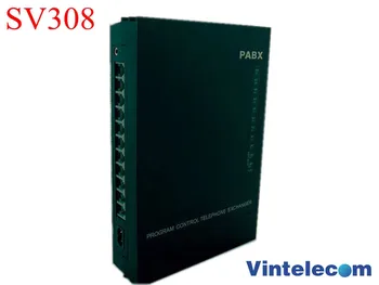 De înaltă calitate din China PBX fabrica direct de aprovizionare SV308 MINI PABX Telefon de Birou sistem de / cu 3 / 8 - SOHO soluție de afaceri