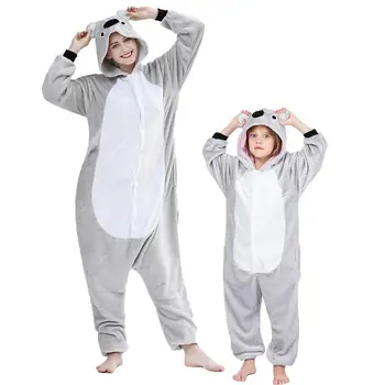 Elefant Albastru Pijamale Copii Koala Onesie Pijamale Copii De Desene Animate De Animale Pătură Copil Costum De Iarna Fete Baieti Licorne Onesie