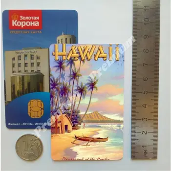 Hawaii suvenir magnet poster de epocă