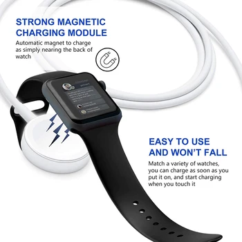 Inteligent fără Fir, Încărcare Rapidă Încărcător Portabil Pentru Apple Watch Încărcător Pentru iWatch SeriesSE 6/5/4/3/2/1 iWatch Incarcator Cablu+Hub