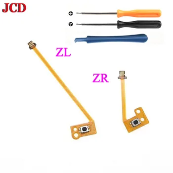 JCD NS Kit De Reparación Para Interruptor Nintendo Con Controlador SL/SR ZR/ZL/Botón L Cinta Cablu Flex & Instrument 1Set