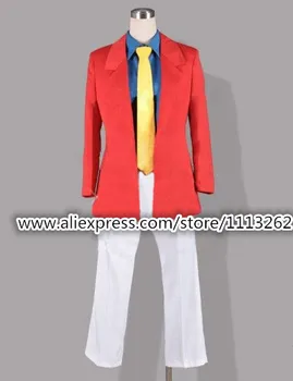 Lupin cea de-a Treia 3-a a III-Rupan Sansei Costum Cosplay Anime Bărbați Halloween Cosplay Costum Uniforma