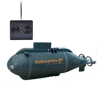 Mini RC Submarinul rechinul Viteza de Control de la Distanță cu Barca Impermeabil Scufundări militare Jucărie Model de Simulare Cadă cadouri pentru copii Nava