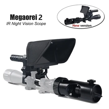 Noi Megaorei 2 IR Noapte Viziune Dispozitiv 850nm LED Digital Night Vision domeniul de Aplicare Vedere Vânătoare animale Sălbatice Capcana Camera Foto/Video