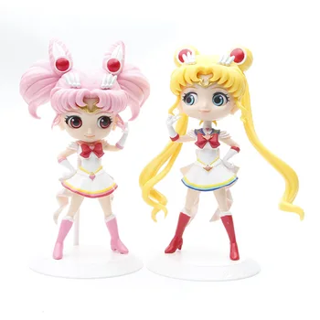 Noul Anime Sailor Moon Acțiune Figura Tsukino Usagi Jucarii Papusa figura Desene animate pentru Copii Fete de Cadouri de Crăciun cake topper