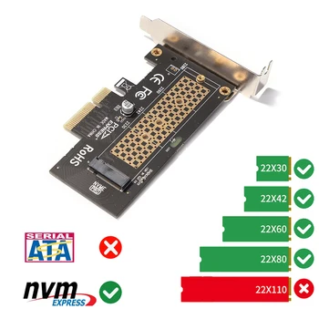PCI Express Adaptor de Card de Expansiune PCIE pentru M2/Adaptor M. 2 PCIE 3.0 GEN3 X4 X8 X16 NVME M. 2 SSD Accesorii de Calculator