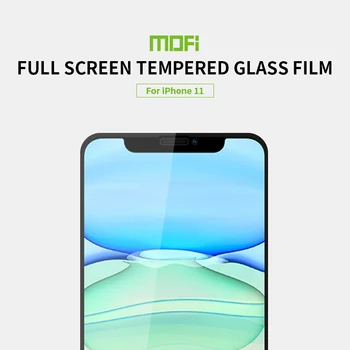 Pentru iPhone 11 Sticlă Călită MOFi Complet Capacul de Protecție de Film Protector de Ecran pentru iPhone 11 Pro Max Sticlă Călită