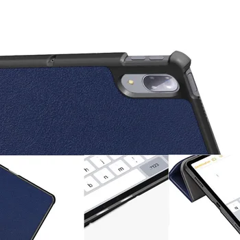 Pentru Lenovo Tab P11 Caz & Lenovo Tab P11 Pro-TB J606F Magnetic Smart case din Piele Flip Trezire Tableta Caz Rezistent la socuri P11 Caz