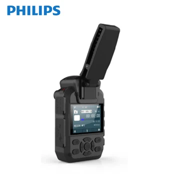 Philips VTR8200 organul de Poliție Cam Infraroșu de aplicare a Legii asistent HD Voice Recorder de Securitate Purtate Camera 1080P Viziune de Noapte