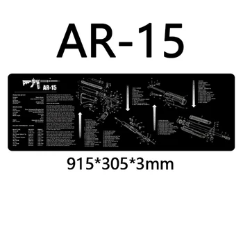 Pistol de Curățare Mat Glock AK47 AR 15 Remington 870 HK USP SIG SAUER P226 BERETTA 92 Bancă Mat Airsoft Vanatoare Accesorii Echipamente