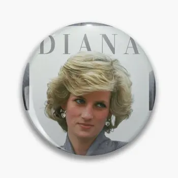 Printesa Diana Lady Di Moale Butonul Pin Iubitor De Pin Rever Guler Femei Drăguț Amuzant Cadou Creativ Moda Broșă Metalică Pălărie De Bijuterii