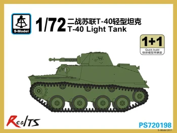 S-model PS720198 al doilea RĂZBOI mondial 1/72 T-40 rezervor de lumină