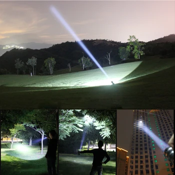 Super Bright LED-uri Lanterna Puternic 18xT6 rezistent la apa Lanterna Foloseste 4x18650 Baterii de Iluminat în aer liber, Pescuit, Camping Lantern