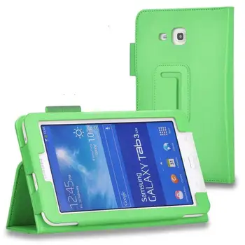 Tableta Flip case Pentru Samsung Galaxy Tab 3 Lite 7.0 T110 T111 T113 T116 de protecție din piele PU Stand acoperire pentru samsung TAB E 7.0