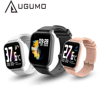 UGUMO GTR-SEC Ceas Inteligent Bărbați Android Smartwatch Temperatura Heart Rate Monitor de Presiune sanguina 1.6 inch IP68 Portabil Inteligent