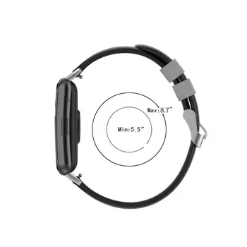 Unisex Medicale Curea Silicon Huawei Watch Înlocuire Se Potrivesc Moale Weatproof Trupa De 5.5-8.7 Bratara Cu Catarama Din Otel Inoxidabil