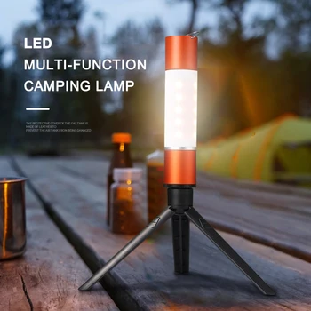 USB Reîncărcabilă Agățat Lanterna cu Zoom aliaj de Aluminiu + ABS LED Lanterna Camping Cort Lampă Lanternă în aer liber Lumina de Noapte