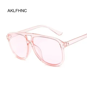 Vara Pilot ochelari de Soare pentru Femei Brand Designer de Nuante Transparente Ochelari de Soare de sex Feminin Culoare Rece UV400 Oculos Gafas De Sol