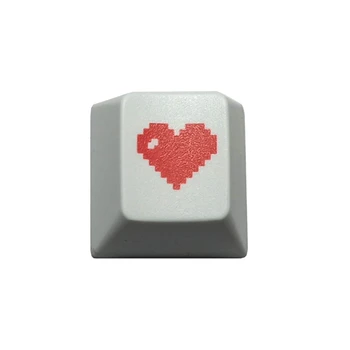 Y3ND Nou de Înaltă Calitate R4 Keycap Dragoste Cherry Profil Dip Dye Sculptura PBT Keyboard Keycap pentru Tastatură Mecanică Gravat Pixel