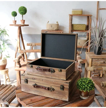 Australia high Aggressive Reducere Vintage retro din lemn cu ridicata decorative valiza cutie | Casa  De Depozitare & Organizare ~ Confortresidenceploiesti.ro